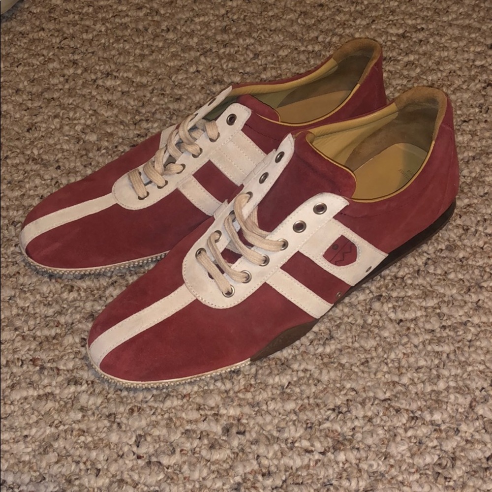 Vintage Bally Action-40 Men’s Suede Sneakers 9.5